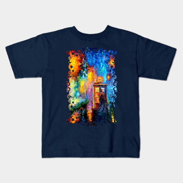 The doctor lost in the strange city Kids T-Shirt by Dezigner007